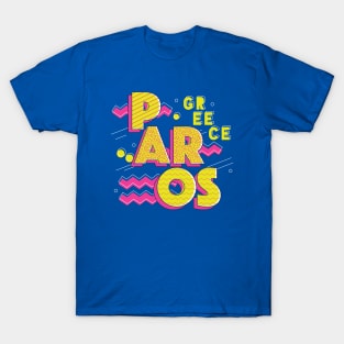 Retro 90s Paros, Greece T-Shirt